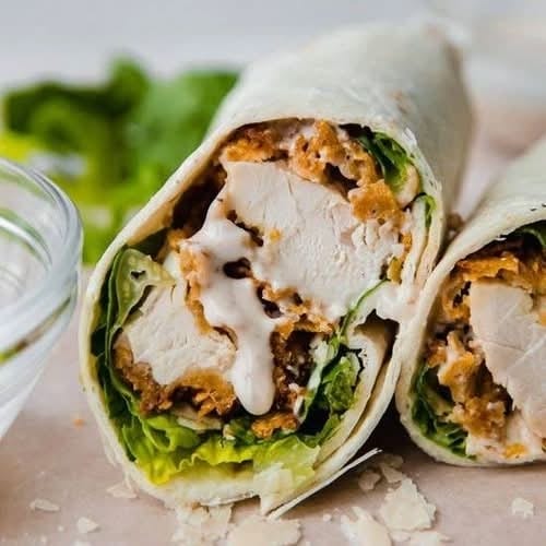 Chicken Ceasars Wrap.